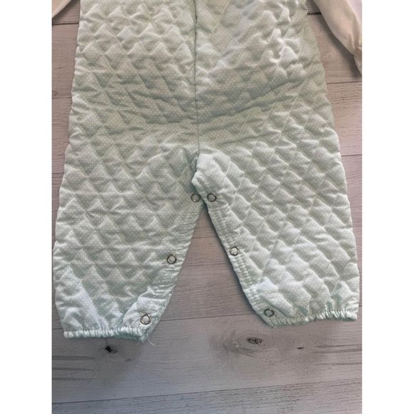 vintage evy of california overall set 6-9 months - Picture 2 of 9